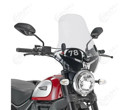 323 7407A Givi tuulisuoja 7407A kirkas Ducati Scrambler kuva