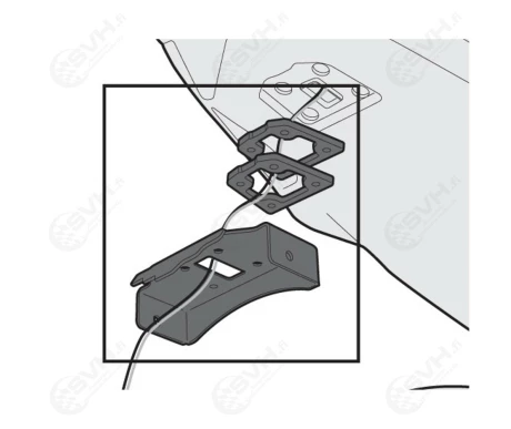 322 4109KIT Givi adapterisarja 4109KIT TE4109 sivutelineille kuva