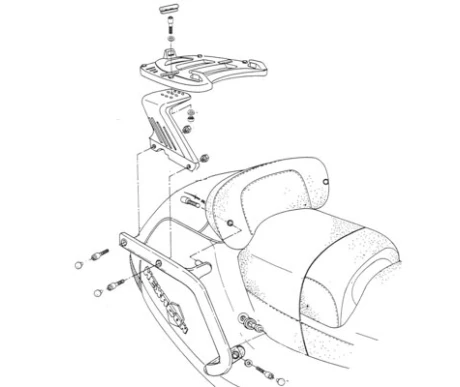 givi specific plate monokey case sr11 piaggio kuva